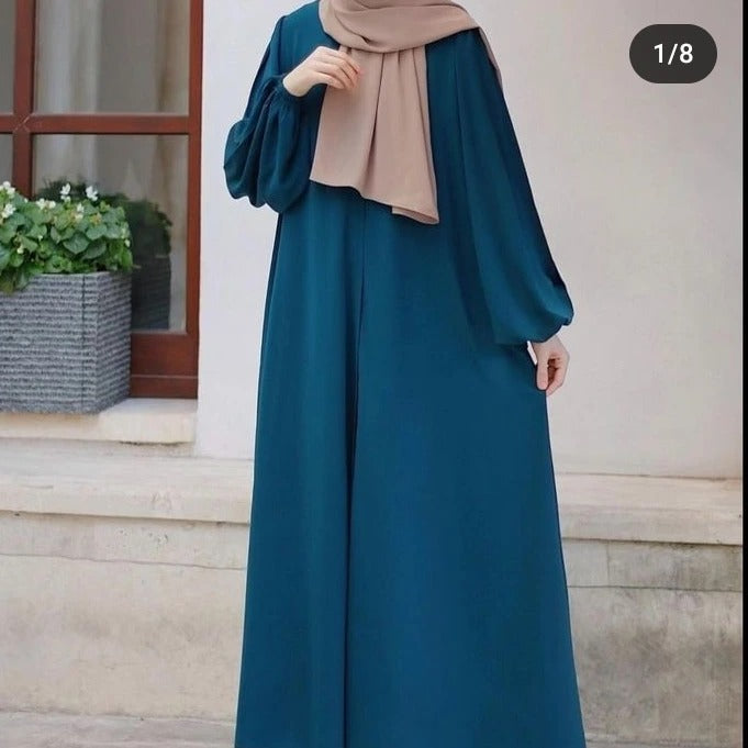 Zipper Abaya only abaya Georgette Abaya for Girls women Modest Abaya Islamic Dress Elegant Abaya Fashion Traditional Abaya Women's Abaya Black Abaya Designer Abaya