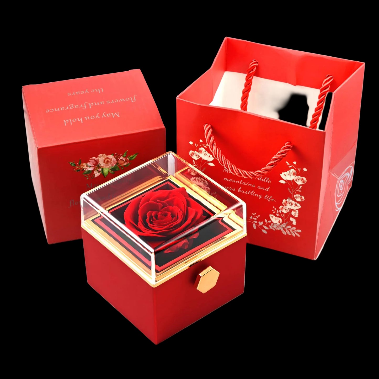 Personalized Engraved Stainless Steel Double-Ring Heart Necklace