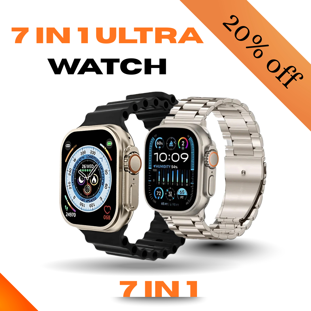 7 in 1 Smart ultra Watch