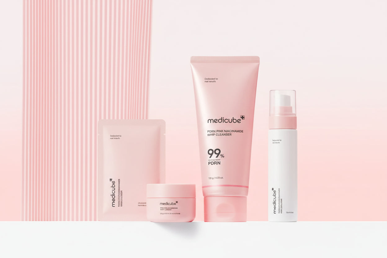 Medicube - PDRN Pink Niacinamide Whip Cleanser